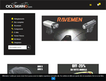 Tablet Screenshot of cicliserino.com